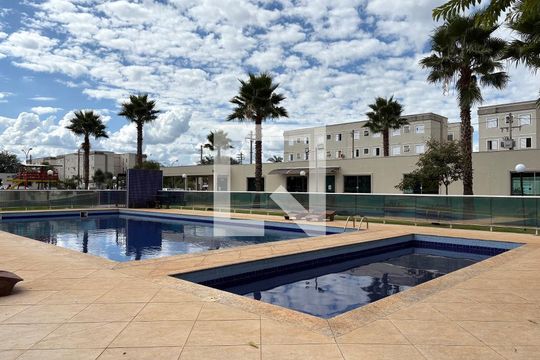 Área comum - Piscina de apartamento para alugar com 2 quartos, 48m² em Jd Reserva Real, Ribeirão Preto