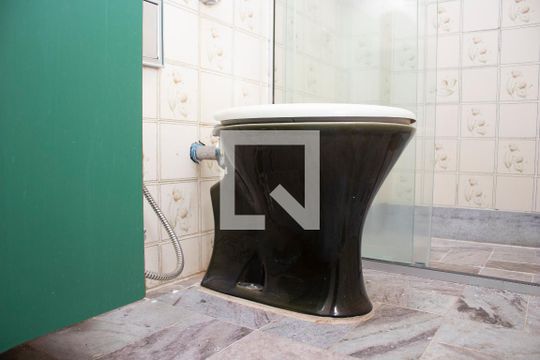 Banheiro da Suíte de apartamento à venda com 3 quartos, 127m² em São Lucas, Belo Horizonte