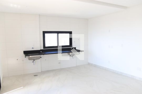 Sala e Cozinha de apartamento para alugar com 2 quartos, 78m² em Setor Marista, Goiânia