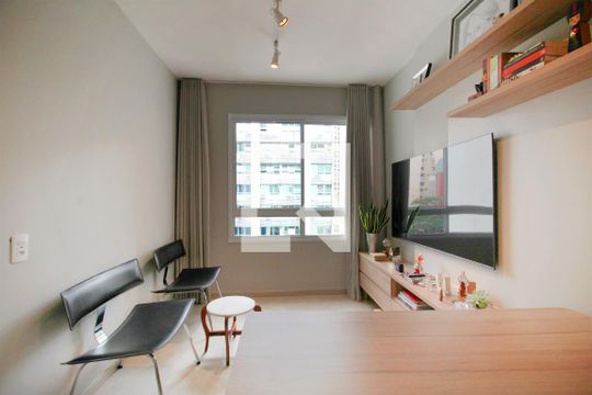 Sala de apartamento à venda com 2 quartos, 58m² em Centro, Belo Horizonte
