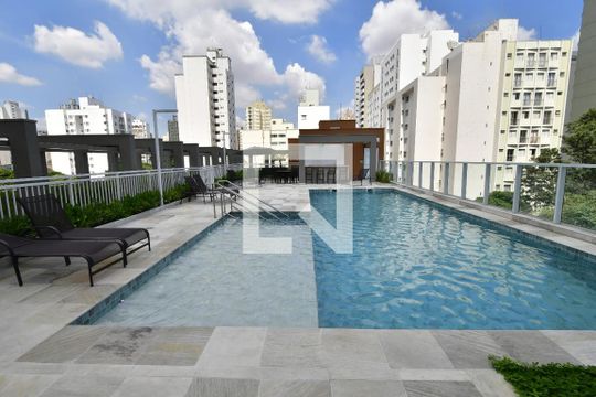 Área comum - Piscina de apartamento à venda com 1 quarto, 47m² em Jardim Guanabara, Campinas