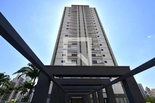 Fachada do bloco de apartamento à venda com 1 quarto, 47m² em Jardim Guanabara, Campinas