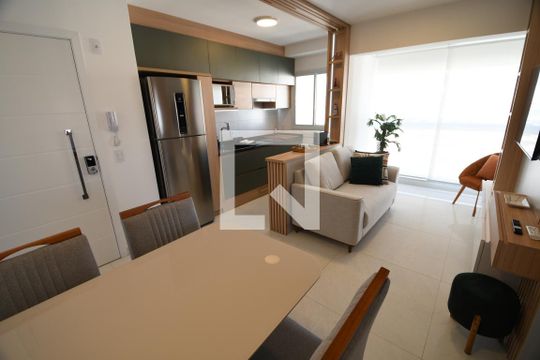 Sala de apartamento à venda com 1 quarto, 47m² em Jardim Guanabara, Campinas