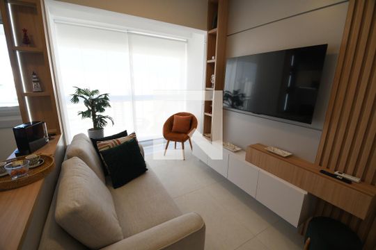 Sala de apartamento à venda com 1 quarto, 47m² em Jardim Guanabara, Campinas