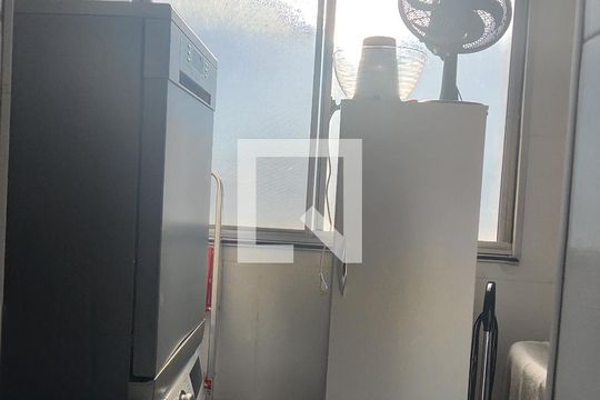 Área de Serviço de apartamento à venda com 2 quartos, 60m² em Alvorada, Contagem