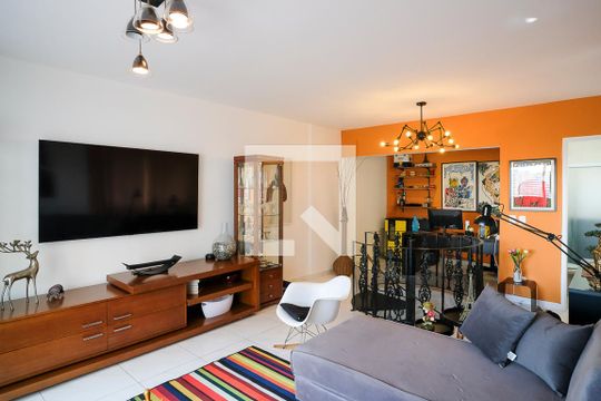 Sala cobertura de apartamento à venda com 2 quartos, 115m² em Santa Paula, São Caetano do Sul