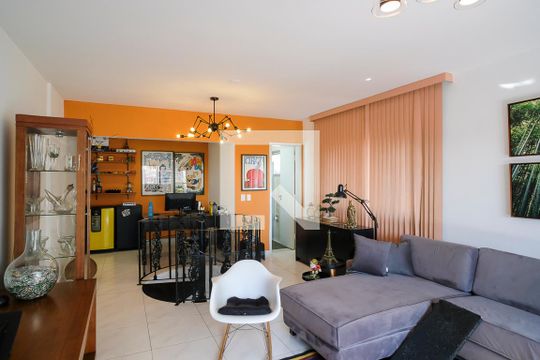 Sala cobertura de apartamento à venda com 2 quartos, 115m² em Santa Paula, São Caetano do Sul