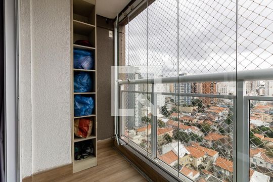 Varanda de apartamento para alugar com 1 quarto, 33m² em Aclimação, São Paulo