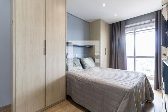 Sala/Quarto de apartamento para alugar com 1 quarto, 33m² em Aclimação, São Paulo