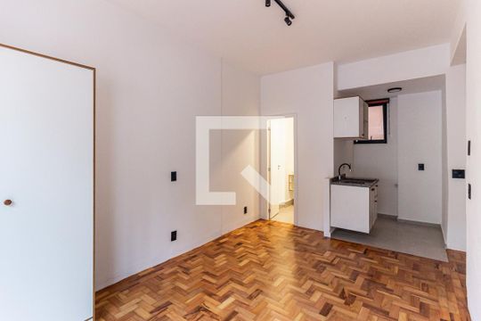 Studio de kitnet/studio para alugar com 1 quarto, 29m² em Campos Elíseos, São Paulo