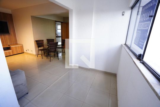 Varanda da Sala de apartamento para alugar com 3 quartos, 90m² em Jardim América, Goiânia