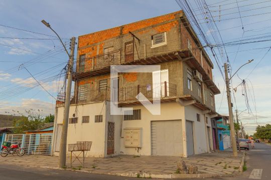 Fachada de casa para alugar com 2 quartos, 55m² em Harmonia, Canoas