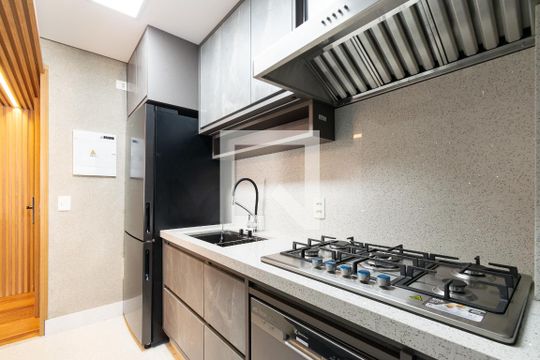 Cozinha de apartamento à venda com 2 quartos, 67m² em Vila Santa Catarina, São Paulo