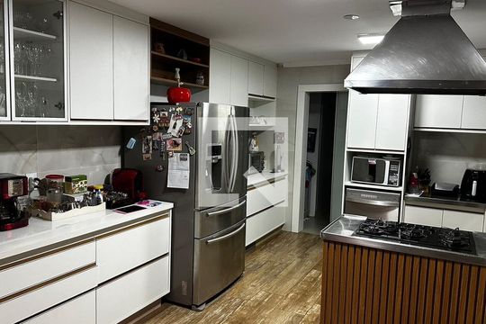 Cozinha de casa de condomínio à venda com 6 quartos, 520m² em Malota, Jundiaí