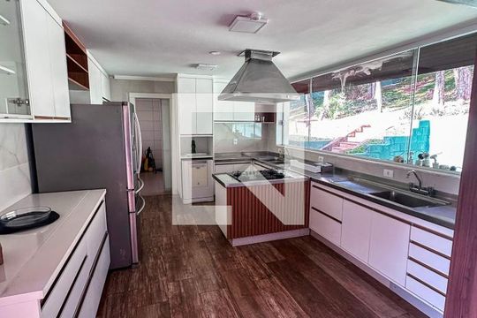 Cozinha de casa de condomínio à venda com 6 quartos, 520m² em Malota, Jundiaí