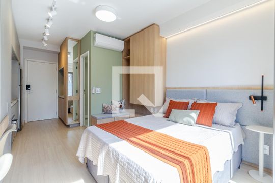Studio de kitnet/studio para alugar com 1 quarto, 24m² em Pinheiros, São Paulo