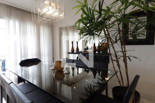 Sala de Jantar de apartamento à venda com 3 quartos, 180m² em Panamby, São Paulo