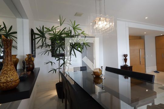 Sala de Jantar de apartamento à venda com 3 quartos, 180m² em Panamby, São Paulo