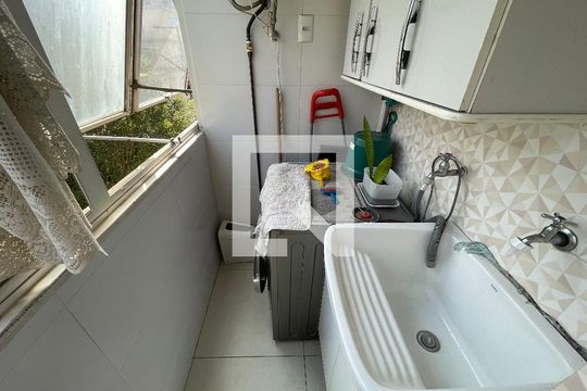 Área de Serviço de apartamento à venda com 2 quartos, 46m² em Jaguaré, São Paulo