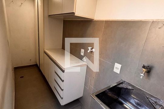 Área de Serviço de apartamento à venda com 1 quarto, 120m² em Vila Leopoldina, Santo André