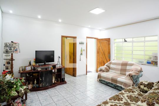 Sala de casa à venda com 3 quartos, 102m² em Santa Paula, São Caetano do Sul