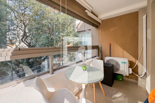 Varanda de kitnet/studio para alugar com 1 quarto, 24m² em Vila Mariana, São Paulo