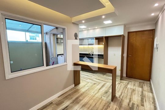 Sala - Sala de Jantar de apartamento à venda com 2 quartos, 55m² em Parque Novo Oratório, Santo André