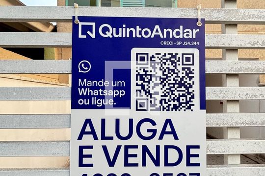 Placa de apartamento à venda com 2 quartos, 55m² em Parque Novo Oratório, Santo André