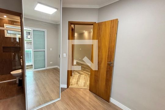 Suíte de apartamento à venda com 2 quartos, 55m² em Parque Novo Oratório, Santo André