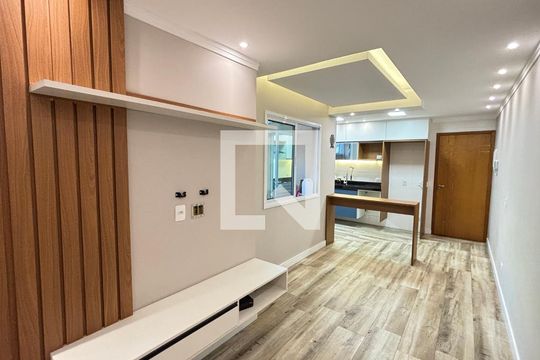 Sala - Sala de Jantar de apartamento à venda com 2 quartos, 55m² em Parque Novo Oratório, Santo André