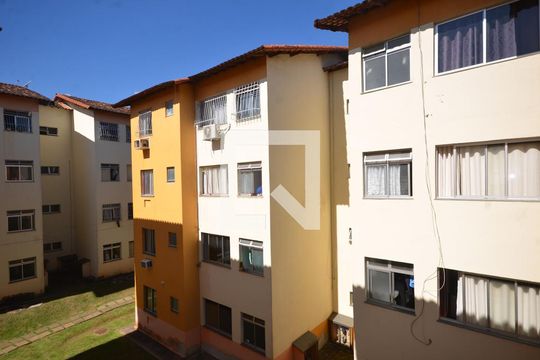Vista da Sala de apartamento para alugar com 2 quartos, 50m² em Campo Grande, Rio de Janeiro
