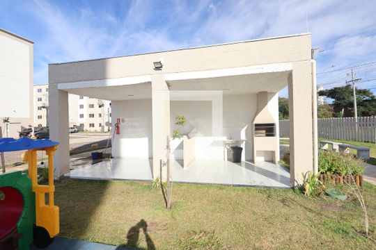 Área comum - Churrasqueira de apartamento à venda com 2 quartos, 50m² em Mato Grande, Canoas
