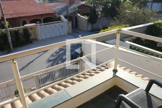 Varanda da Suíte 1 de casa à venda com 3 quartos, 423m² em Jardim Sao Caetano, São Caetano do Sul