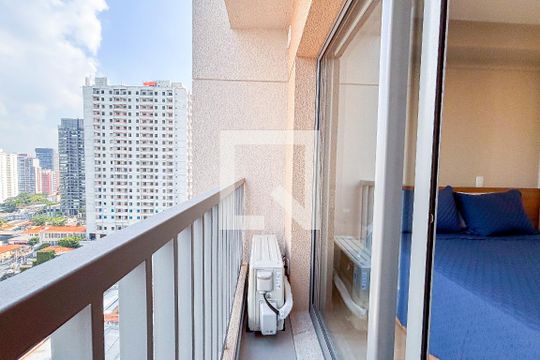 Varanda Studio de kitnet/studio para alugar com 1 quarto, 24m² em Pinheiros, São Paulo