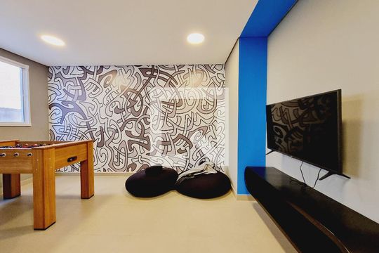Área comum de apartamento para alugar com 2 quartos, 34m² em Vila Gomes, São Paulo