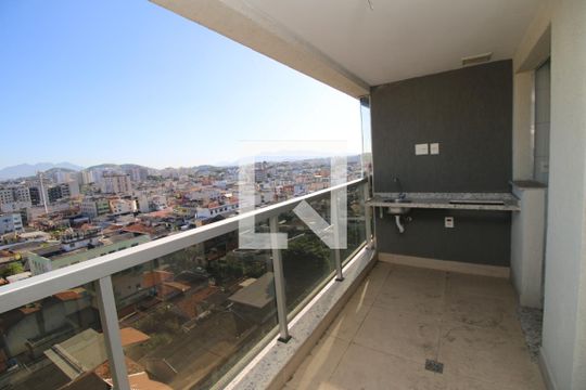 Varanda Gourmet de apartamento à venda com 3 quartos, 70m² em Vila da Penha, Rio de Janeiro