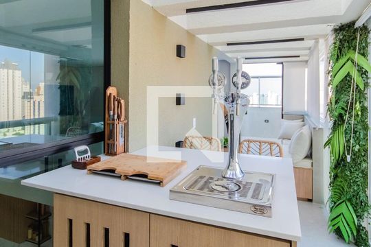 Sala - Área Gourmet Cervejeira de apartamento à venda com 3 quartos, 146m² em Vila Mariana, São Paulo