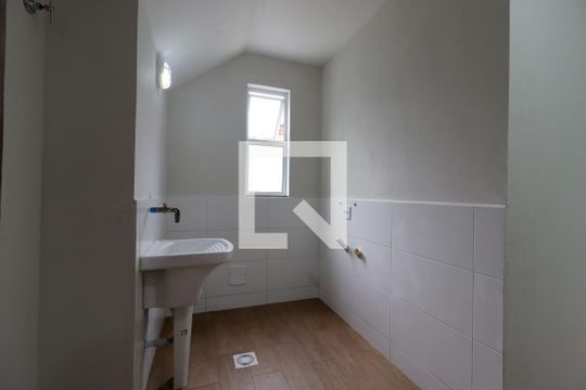 Área Comum - Lavanderia de kitnet/studio para alugar com 1 quarto, 19m² em Vila Sao Pedro, Santo André