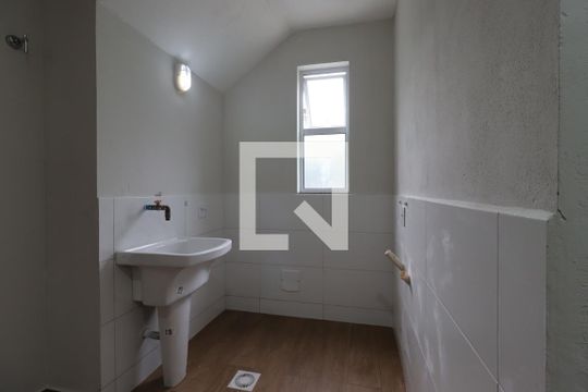 Área Comum - Lavanderia de kitnet/studio para alugar com 1 quarto, 19m² em Vila Sao Pedro, Santo André