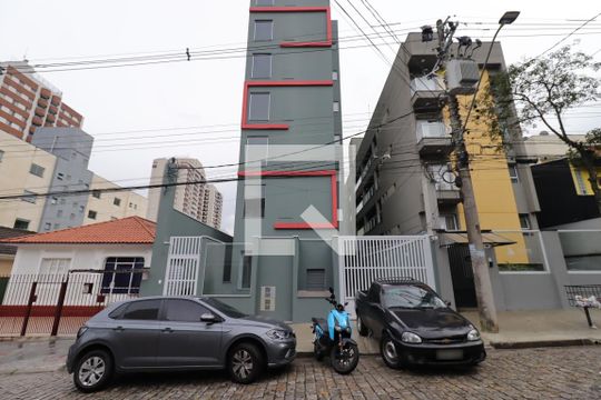 Fachada de kitnet/studio para alugar com 1 quarto, 19m² em Vila Sao Pedro, Santo André