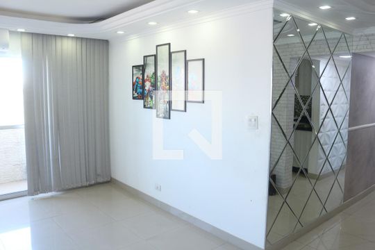 Sala de apartamento para alugar com 3 quartos, 113m² em Olímpico, São Caetano do Sul