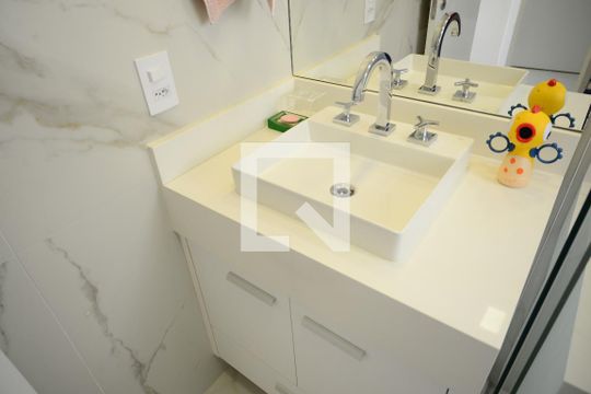 Banheiro da Suíte 1 de apartamento à venda com 2 quartos, 85m² em Vila Mariana, São Paulo