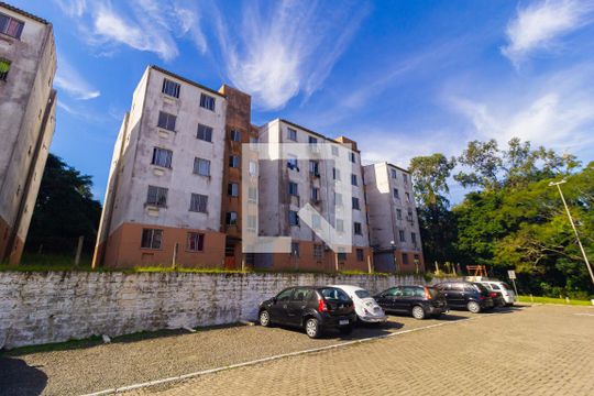 Fachada do bloco de apartamento para alugar com 2 quartos, 42m² em Aparecida, Alvorada