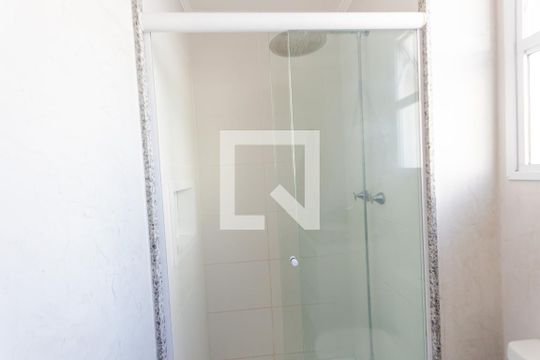 Banheiro do Quarto 1 de apartamento à venda com 2 quartos, 64m² em Vila Curuçá, Santo André