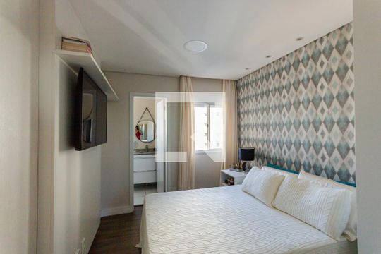 Quarto 1 de apartamento à venda com 2 quartos, 64m² em Vila Curuçá, Santo André