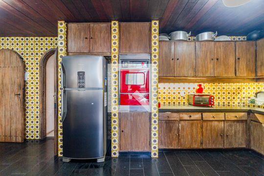 Cozinha de apartamento para alugar com 2 quartos, 232m² em Jardim Paulista, São Paulo
