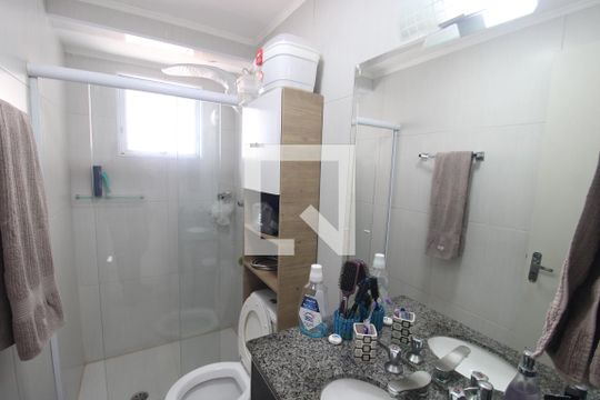  Banheiro da Suíte de apartamento à venda com 3 quartos, 126m² em Santana, São Paulo