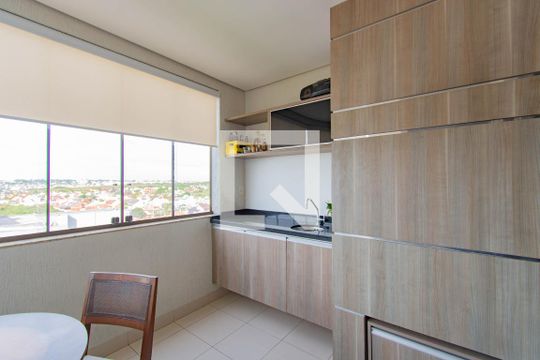 Varanda Gourmet de apartamento para alugar com 4 quartos, 160m² em Marechal Rondon, Canoas