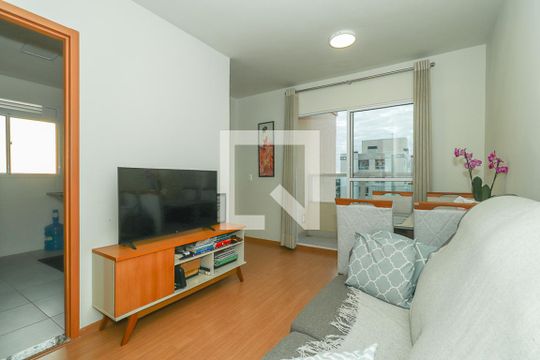 Sala de apartamento à venda com 1 quarto, 45m² em Rubem Berta, Porto Alegre