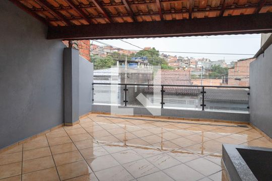Varanda da Sala de casa para alugar com 3 quartos, 125m² em Parque Mikail, Guarulhos